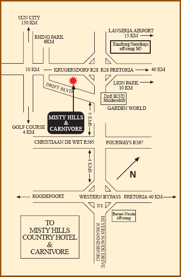 Misty Hills map